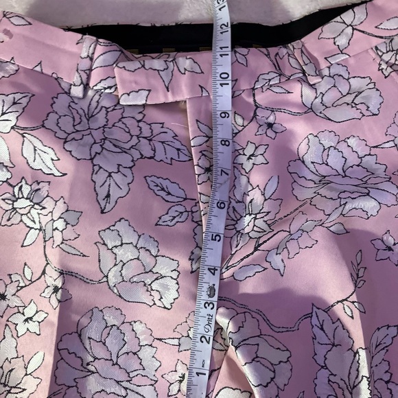 BoohooMAN Pink Floral Slim Fit Pants Men’s Size 28x30 - Picture 8 of 8